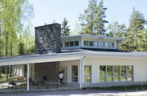 Hilan majoitusrakennus.